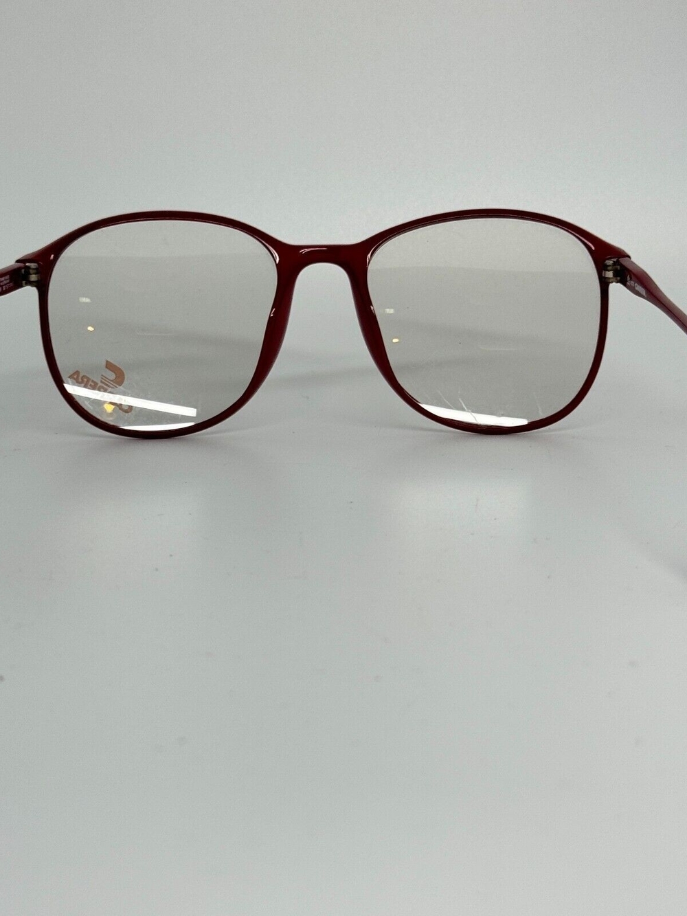 Vintage CARRERA Red Eyeglasses Frames Clear Lenses